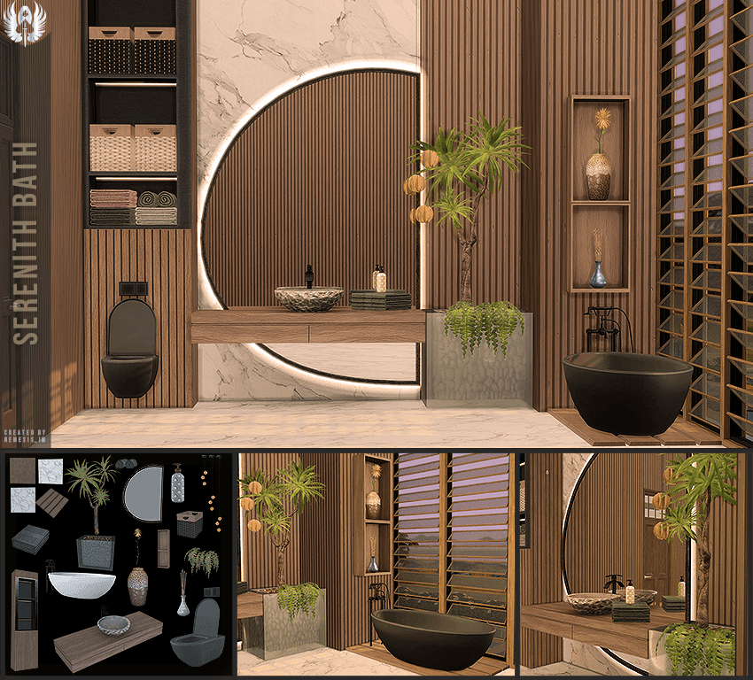 Набор для ванной Serenity Bath